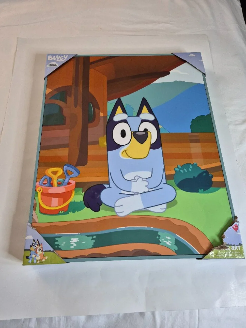 Bluey Sitting Disney License Wall Art - , 16